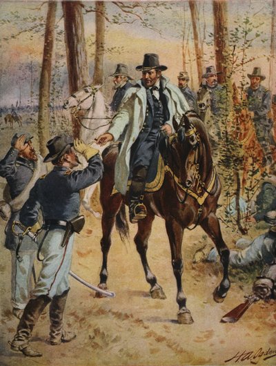 General Grant in the Wilderness Campaign, May 5th, 1864 by Henry Alexander Ogden